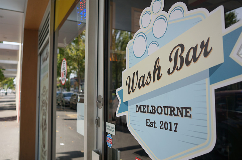 wash bar outside